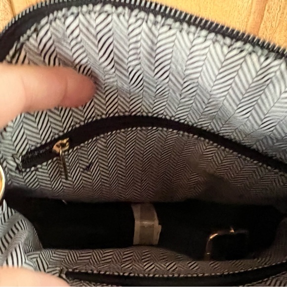 Black Clutch or Shoulder Purse - Picture 2 of 3
